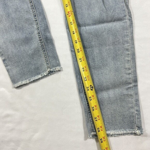 Wild Fable Highest Rise Skinny Jean Destroyed Raw Hem Denim Jeans Size 8 - Picture 12 of 12